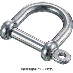 水本 ステンレス ワイドネジシャックル 長さ22.5mm 内幅25mm （849-1055） 1個 B-628