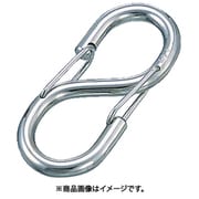 B-646 [水本 ステンレス Sカンフック 線径6mm 長さ75mm （849-1063） 1個]
