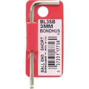BL3SB [ボンダス ボールポイント・L-レンチ ショート メッキ 3mm]