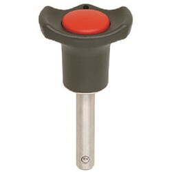 kipp ボールロックピン 樹脂グリップタイプ BLP05025-SUS