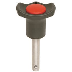 kipp ボールロックピン 樹脂グリップタイプ BLP06030-SUS