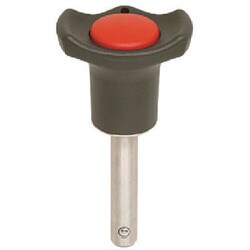 kipp ボールロックピン 樹脂グリップタイプ BLP06040-SUS