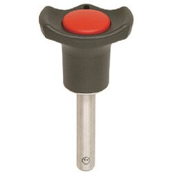 kipp ボールロックピン 樹脂グリップタイプ BLP08050-SUS