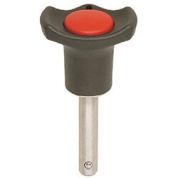 kipp ボールロックピン 樹脂グリップタイプ BLP10040-SUS