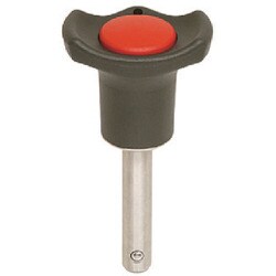 kipp ボールロックピン 樹脂グリップタイプ BLP12030-SUS