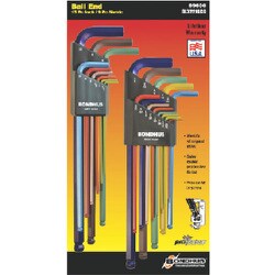 ボンダス ボールポイントLレンチセット ダブル カラーガード BLX22XLCG