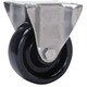 シシク 耐熱樹脂車輪付キャスター 200径 固定 スチール B-PHN200G