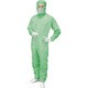 BSC-11001-G-5L [ブラストン フード付カバーオール-緑-5L]