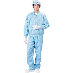 BSC-41001-B-5L [ブラストン ジャケット 衿付-青-5L]