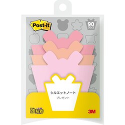 ポスト・イット シルエットノート 強粘着タイプ プレゼント SSS-PR