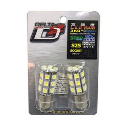 D-1230 [360°LED タイプII S25 シングル ホワイト]