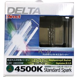 D-1225 [DELTA HID純正交換球 D4C 4500k]