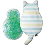 保温保冷 キャットジェルピロー ボーダー