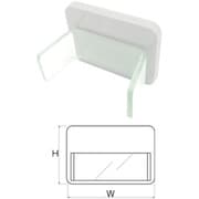 C-64-EC-W-JP [JAPPY 樹脂製ケーブル配線保護カバーNダクト エンドキャップ ホワイト W=60]
