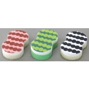 Vari キッチンスポンジ 3色セット ドット