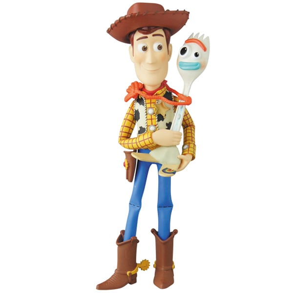 ウルトラディテールフィギュア No 500 Udf Toy Story 4 Woody Forky 塗装済み完成品フィギュア 全高約1mm