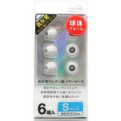 低反発イヤーピース 球体S FS-BEPPU01S-GY