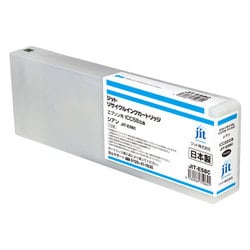 互換リサイクルインクカートリッジ エプソン ICC58 シアン（顔料） 簡易包装 JIT-E58C