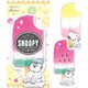 MAMS-0743 アイスキャンディメモ オラフ&スヌーピー [キャラクターグッズ]