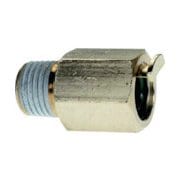 チヨダ タッチコネクターニップルコネクター 金属 4mm・R1/4 CKN-4-02