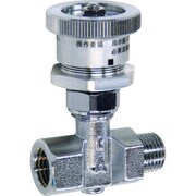 ASOH チッコロ 外×内ネジ型 ロック+開度指示 PT3/8 CM-7033