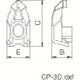 京セラ 部品 クランプ CP-5D