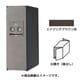 CTNR4011RMA [Panasonic 宅配ボックスCOMBO スリムタイプ後出し右開き エイジングブラウン]
