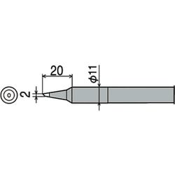 CXR-100RT-2C [グット 替こて先2C型 CXR-100用]