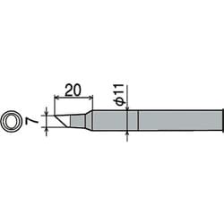 CXR-100RT-7C [グット 替こて先7C型 CXR-100用]