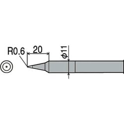 CXR-100RT-B [グット 替こて先B型 CXR-100用]