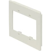 DCF23 [マサル エムケーダクト付属品 DCフレーム 2連 ミルキーホワイト]