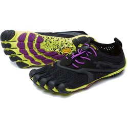 V-Run 16W3105 Black/Yellow/Purple EUサイズ：W37（日本人向けサイズ23.2cm） [ランニングシューズ レディース]