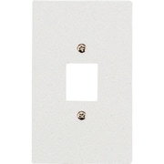 DHF312 [マサル エムケーダクト付属品 DCホルダー 3号 1個用 ホワイト(取付枠同梱)]