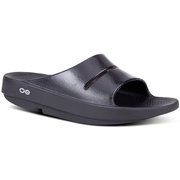 [正規輸入販売店]OOahh Luxe 5020021 20Black/Black 24cm（M5/W7） [リカバリーサンダル ユニセックス]