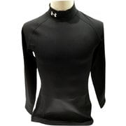 UA CGコンプレッションLSモック （Mens） #MCM7355 BLK XLサイズ [コンディショニングウェア]