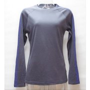 Wsライトロング T シャツ H 81 ダークグレー Mサイズ [アウトドア カットソー レディース]