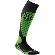 WOMEN SKI RACE SOCKS WP42 BLK/GRN II [スキーソックス レディース]