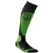 WP42 BLK/GRNIV WOMEN SKI RACE SOCKS IV BLK/GRN [スキーソックス レディース]