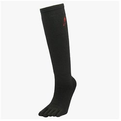 ウール混・スーパースキー(ホット) CS-3L ブラック Mサイズ(24-26cm) [スキーソックス ユニセックス]
