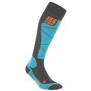 WOMEN SKI MRN SOCKS WP40 BLK/AZURE サイズ4 [ソックス]