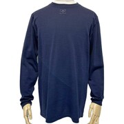 Bandavej Long sleeve Crew neck MAN BDV002 003 BLUE XLサイズ [アウトドア シャツ メンズ]