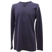 Long sleeve Crew neck MAN BDV002 007 PURPLE XLサイズ [アウトドア カットソー メンズ]