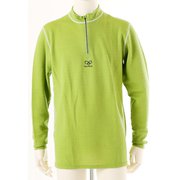 Half-Zip Long Sleeve MAN BDV003 009 LIME XLサイズ [アウトドア カットソー メンズ]