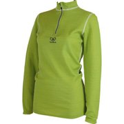 Half-Zip Long Sleeve WOMAN BDV003 009 LIME Lサイズ [アウトドア カットソー メンズ]