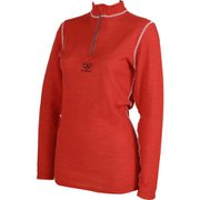 Bandavej Half-Zip Long Sleeve WOMAN BDV003 005 ORANGE Lサイズ [アウトドア カットソー メンズ]