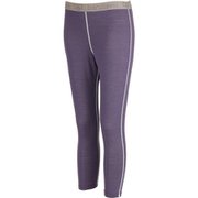 Bandavej Leggings 3/4 WOMAN BDV037 007 PURPLE Lサイズ [アンダー タイツ]