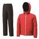 GORE-TEX ASCENT RAIN SUIT MS TR-AR02 レッドオレンジ Lサイズ [アウトドア レインウェア メンズ]