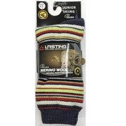 LASTING_メリノウールソックス WJP 836_NVYS S（22-24）サイズ [アウトドア ソックス]