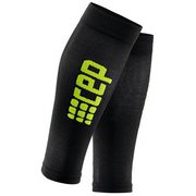 WOMEN ULTRALIGHT CALF SLEEVES WS45LD BLK/GRN IIサイズ [コンディショニングウェア]