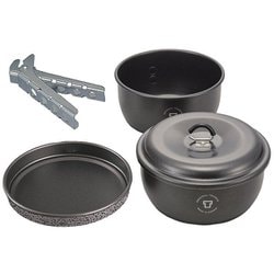 ツンドラ3 ミニ TR-TUNDRA3MN-BK ブラック [アウトドア 調理器具 コッヘル クッカー セット]